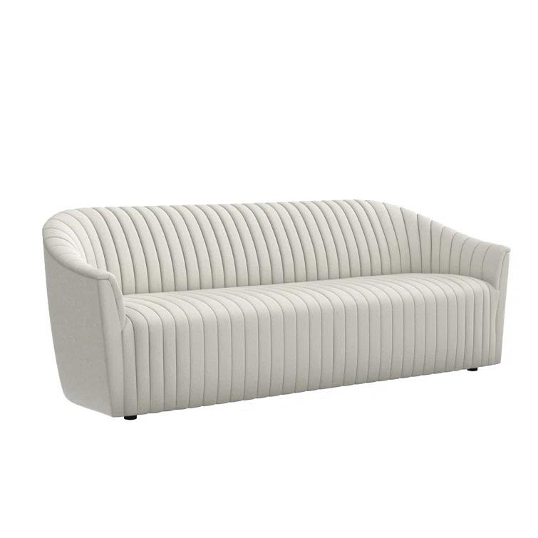 Channel 90'' Upholstered Sofa