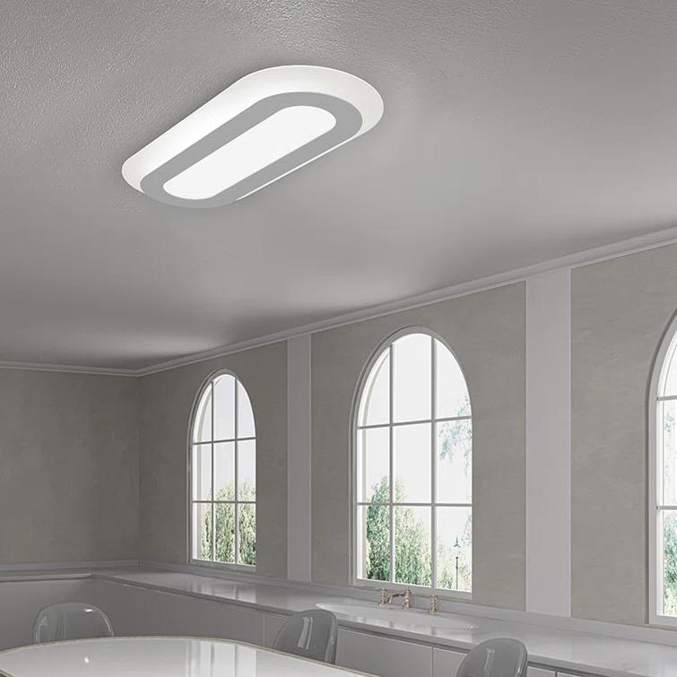 Offset LED Flush Mount