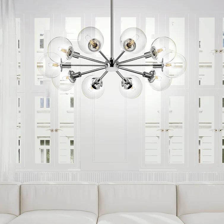 Orb 10 - Light Sputnik Sphere Chandelier