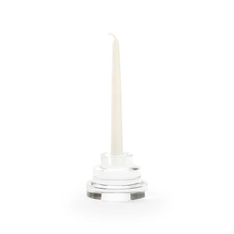 3.3'' H Crystal Tabletop Candlestick