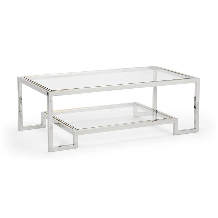 Chelsea House Glass Top Coffee Table