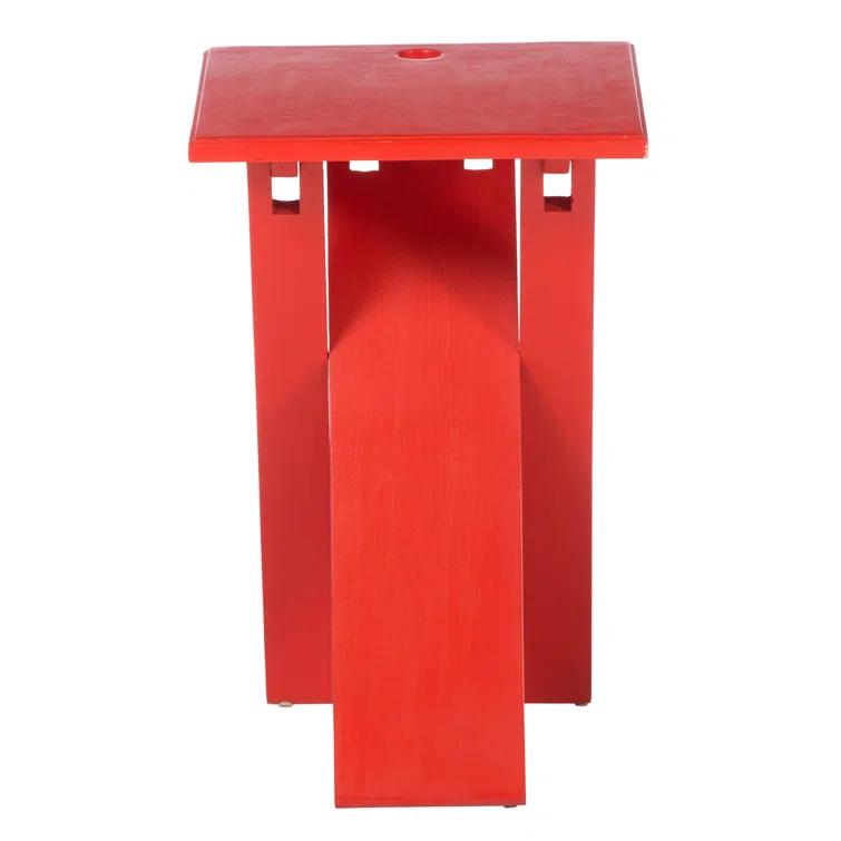 Butler Hammond Red Folding Table