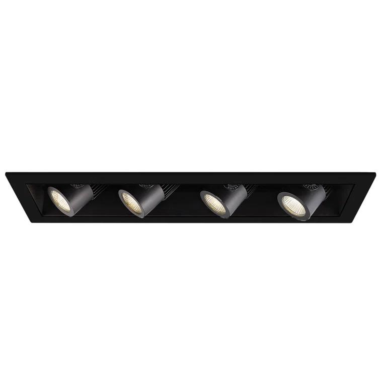 Precision 18.5'' Matte Black Decorative Recessed Trim