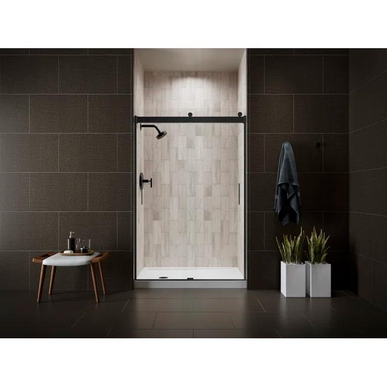 Levity 47.58" x 74" Bypass Shower Door with CleanCoat® Technology