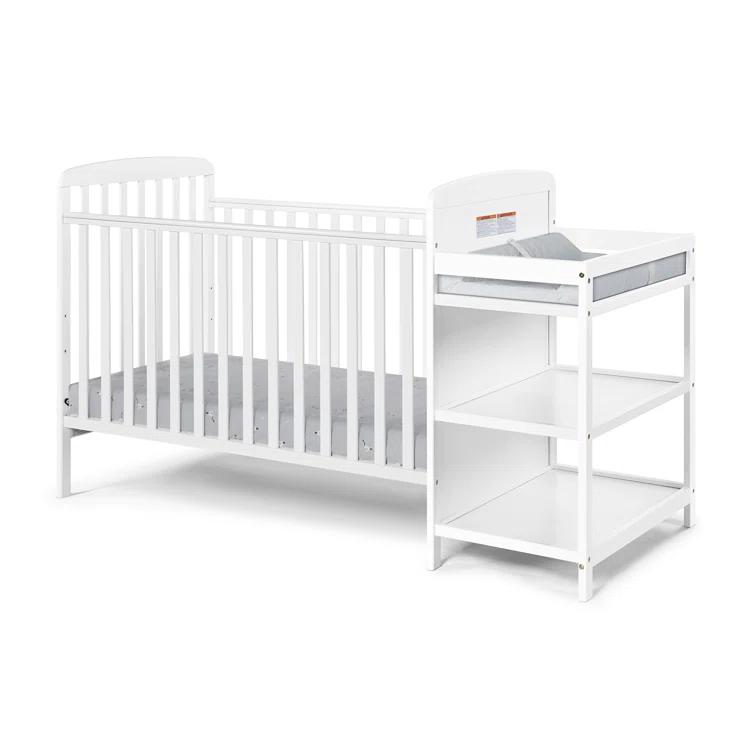 Ramsey 3-in-1 Convertible Crib and Changer Combo