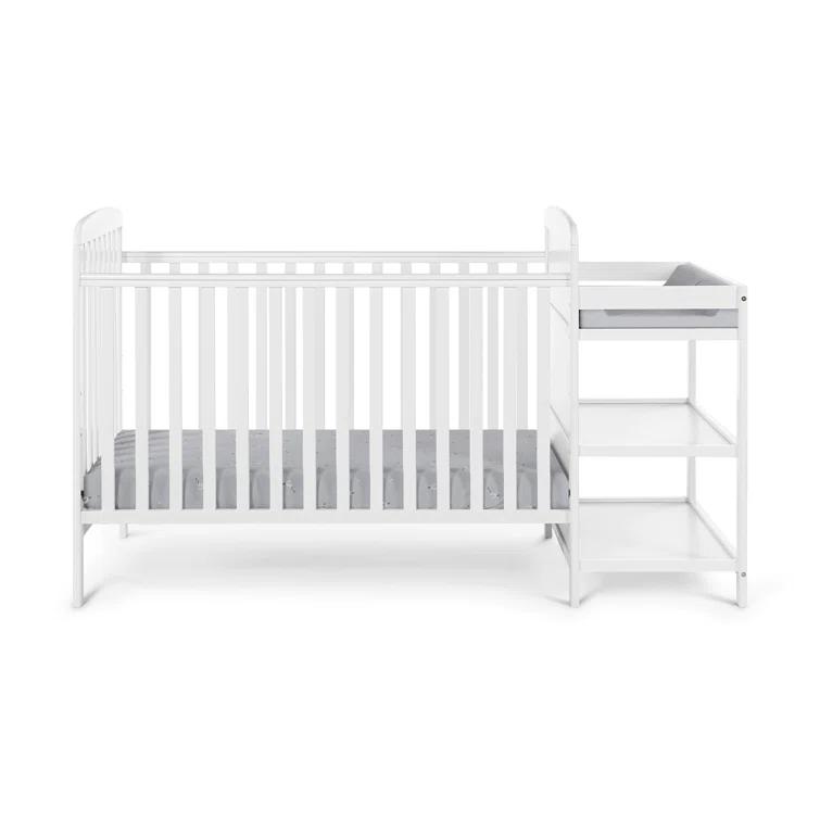 Ramsey 3-in-1 Convertible Crib and Changer Combo