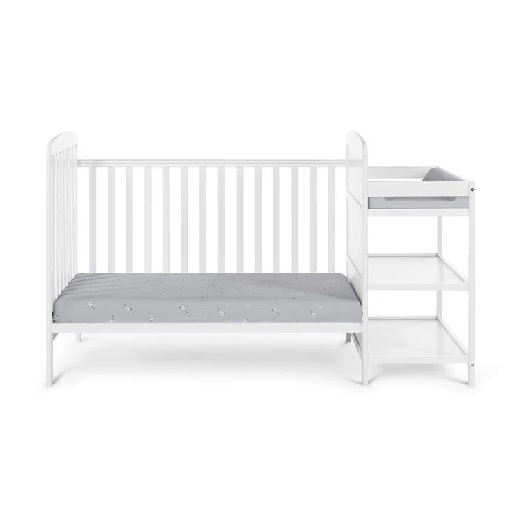 Ramsey 3-in-1 Convertible Crib and Changer Combo