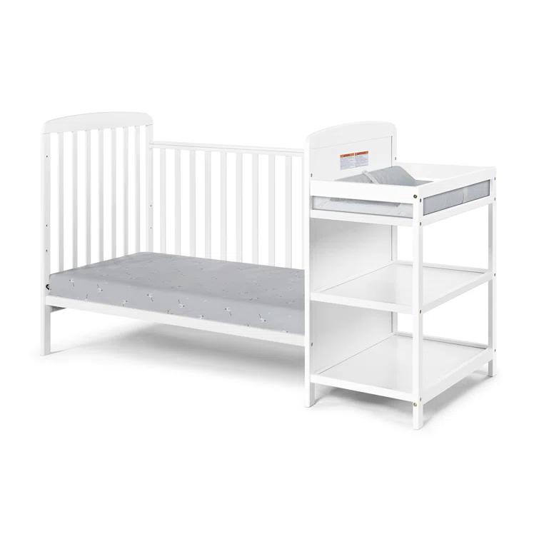 Ramsey 3-in-1 Convertible Crib and Changer Combo