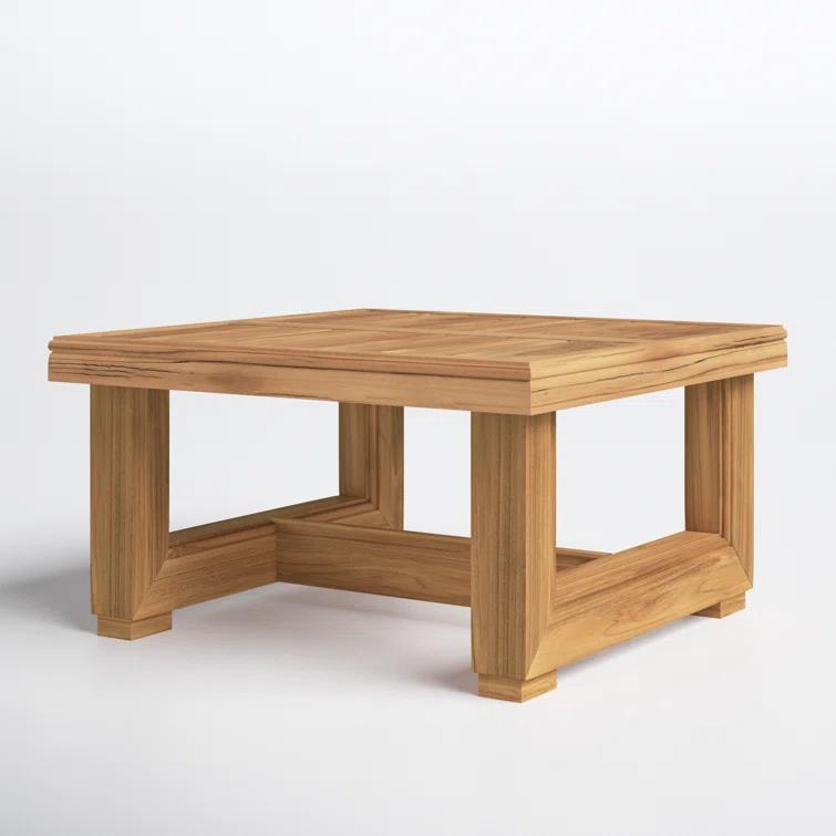 Melrose 23.62'' Teak Outdoor Side Table
