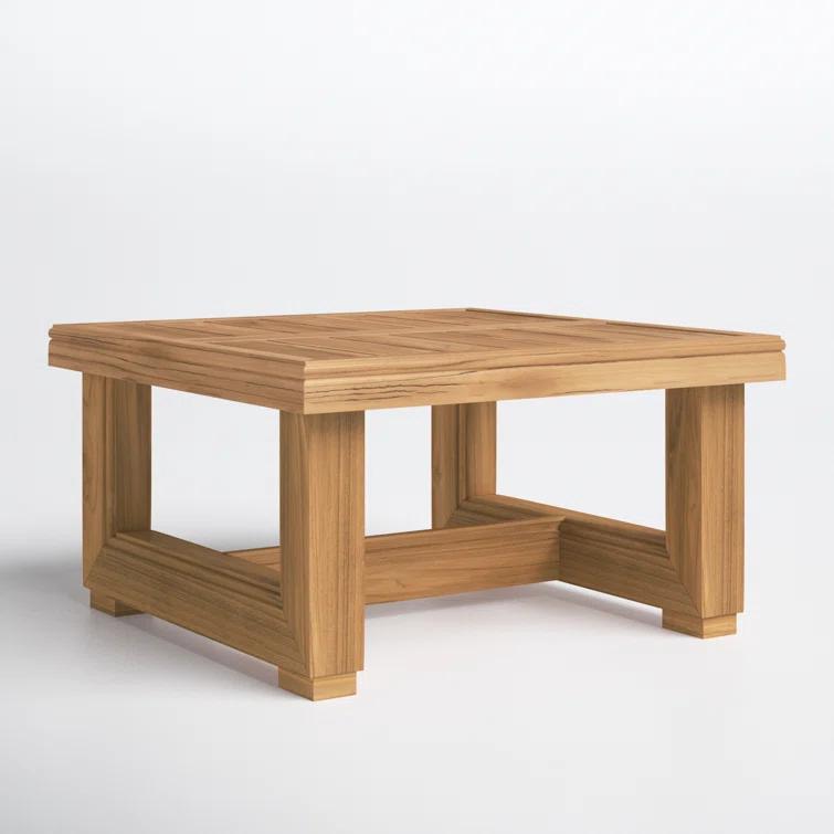 Melrose 23.62'' Teak Outdoor Side Table