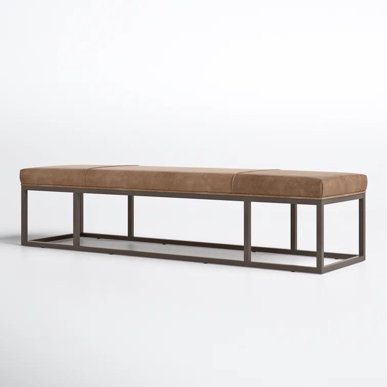 Kabina Leather Bench
