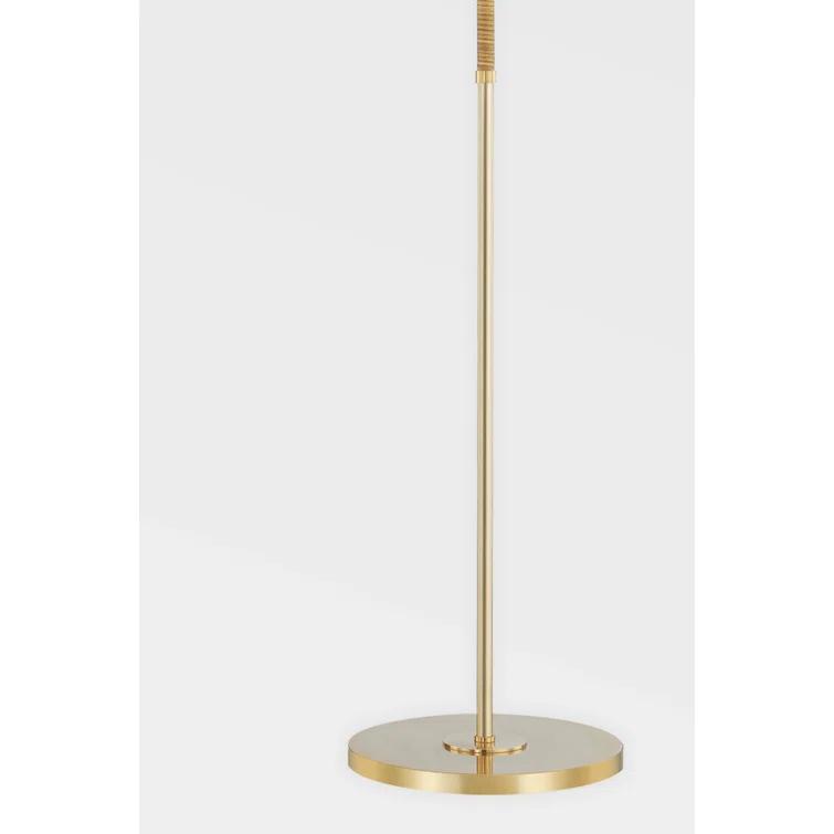 Elyna Floor Lamp - Antique Brass