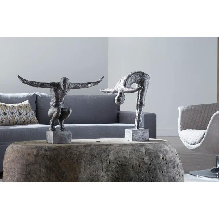 Outstretched Arms Sculpture, Aluminum, Small
