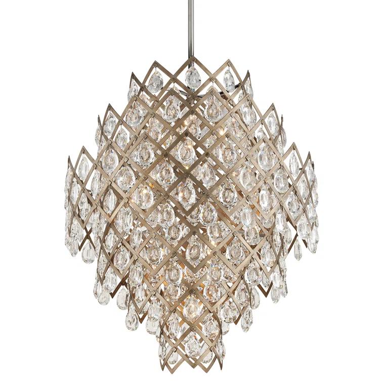 Tiara 11-Light Unique / Statement Geometric Chandelier