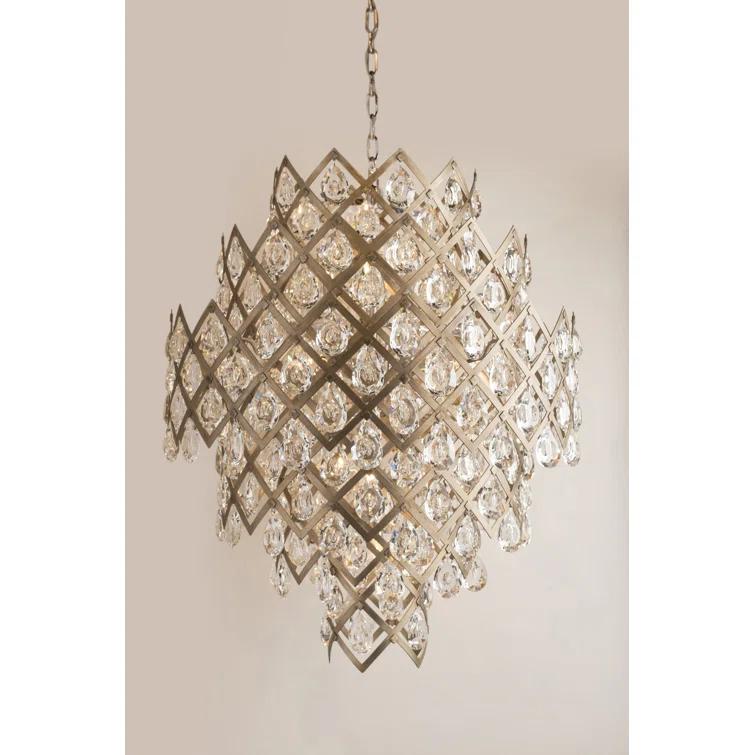 Tiara 11-Light Unique / Statement Geometric Chandelier