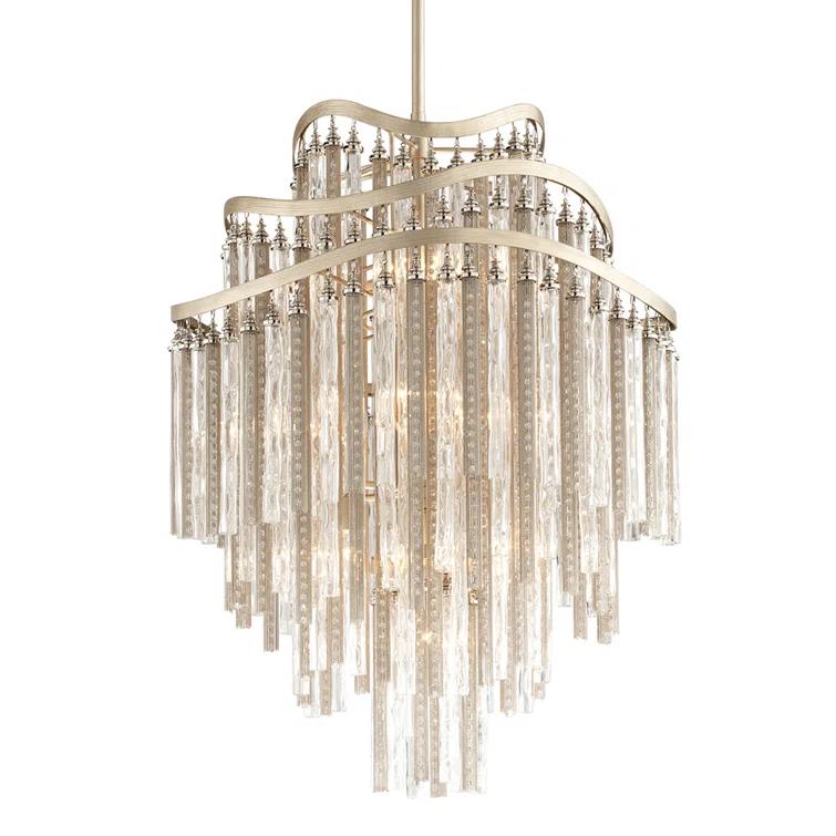 Chimera 10-Light Shaded Tiered Chandelier