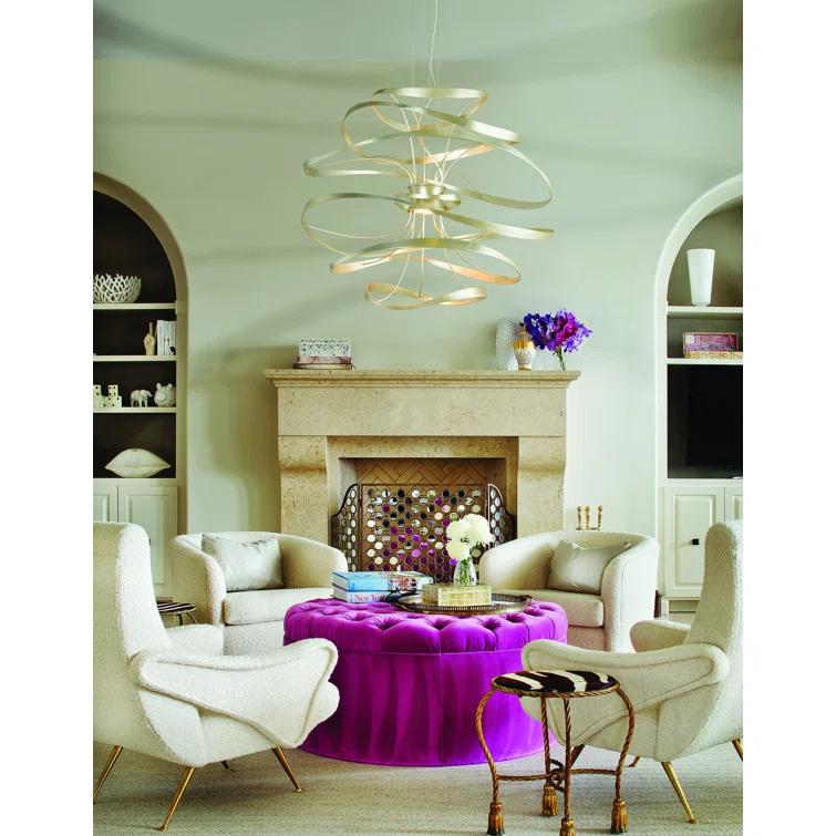 Corbett Lighting Calligraphy 2 Light Chandelier