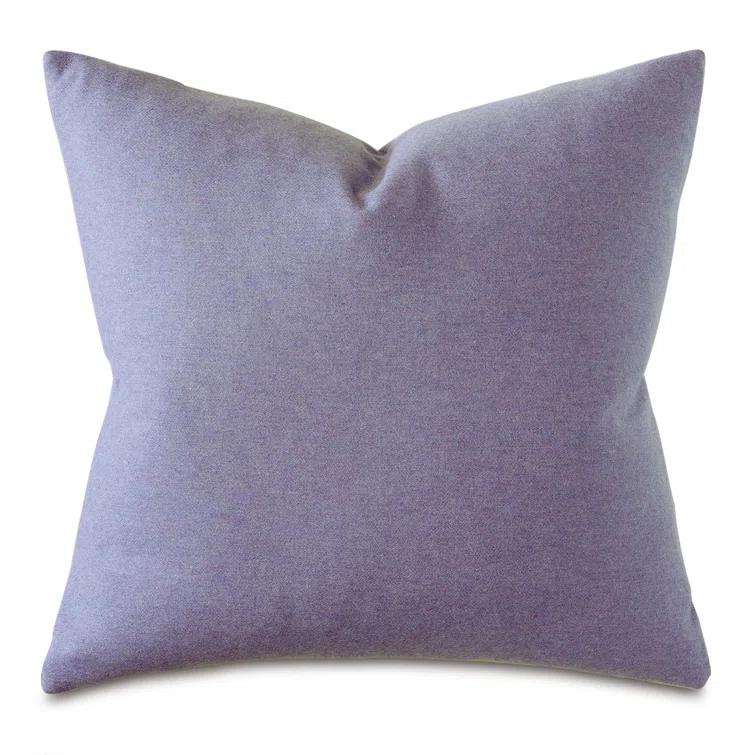 Heathered Wool Vincent Textured Square Pillow Cover & Insert