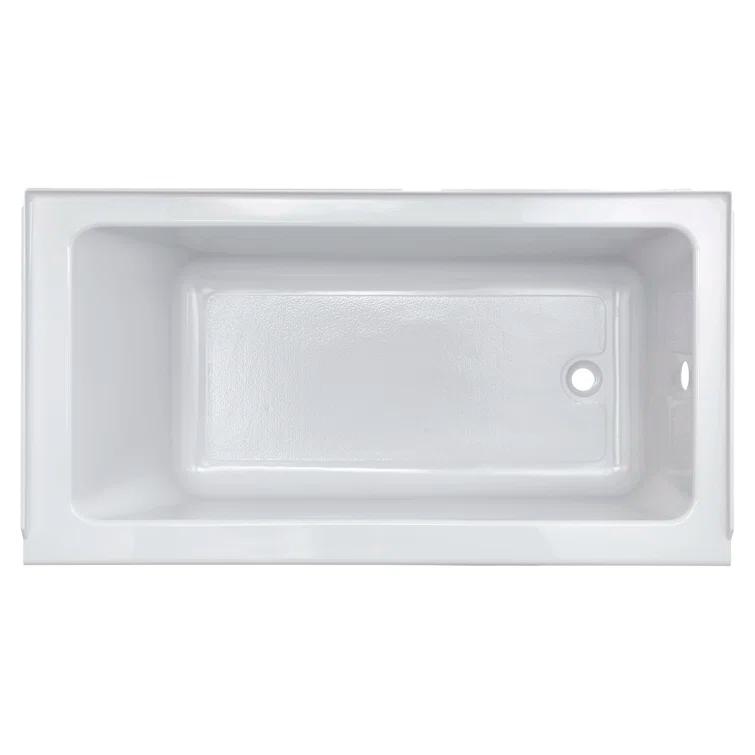 Studio 60'' x 32'' Alcove / Tile In Soaking Acrylic Bathtub