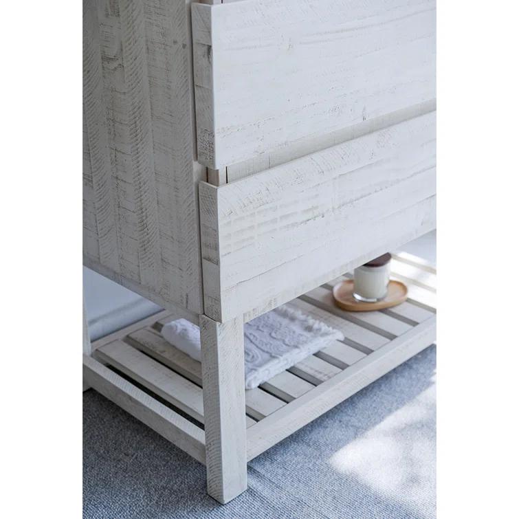 Fresca Formosa 35" Free-Standing Open Bottom Single Bathroom Vanity Base Only
