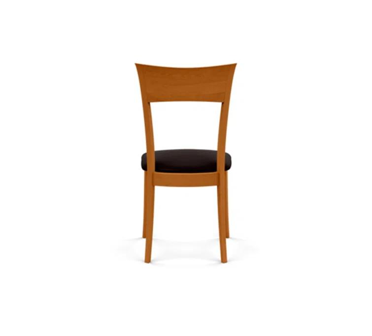 Ingrid Genuine Leather Upholstered Side Chair