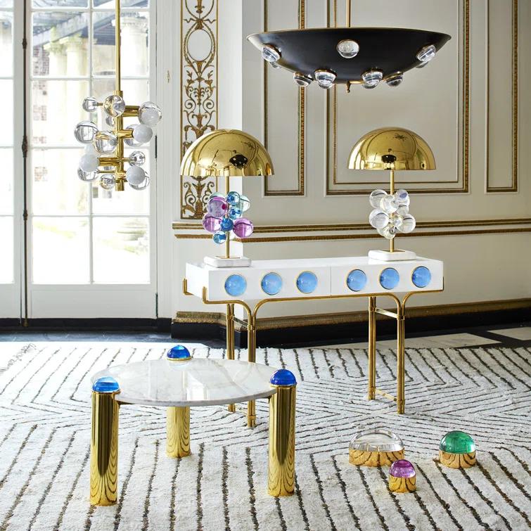Jonathan Adler Globo 5 Light Chandelier