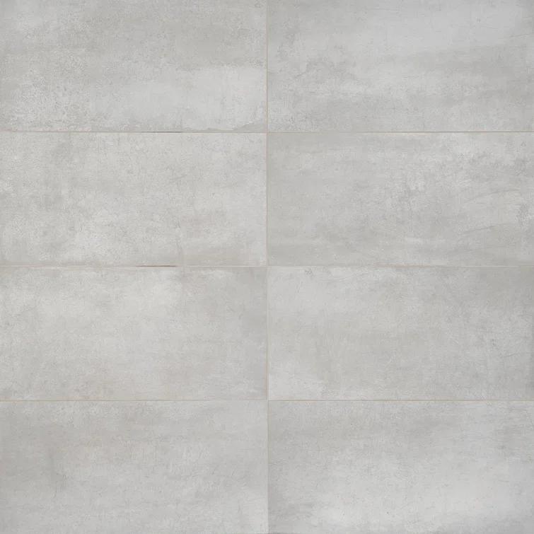 Bond Tile Fuse 12" x 24" Porcelain Metallic Look Wall & Floor Tile (13.56 sq. ft./ box)