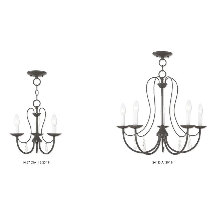 Gaiwan 5 - Light Dimmable Classic / Traditional Chandelier