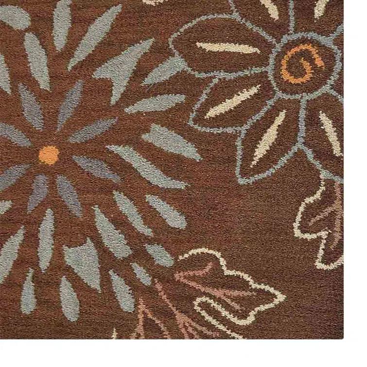 Get My Rugs LLC HAND TUFTED WOOL ECO-FRIENDLY AREA RUGS, Floral Design, Contemporary Design
