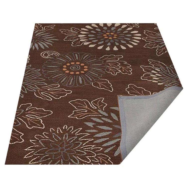 Get My Rugs LLC HAND TUFTED WOOL ECO-FRIENDLY AREA RUGS, Floral Design, Contemporary Design