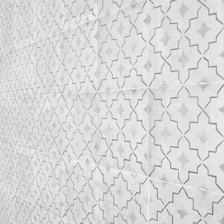 Patras Deco Como 7.87 in. x 7.87 in. Matte Porcelain Floor and Wall Tile (10.76 Sq. Ft. / Case)