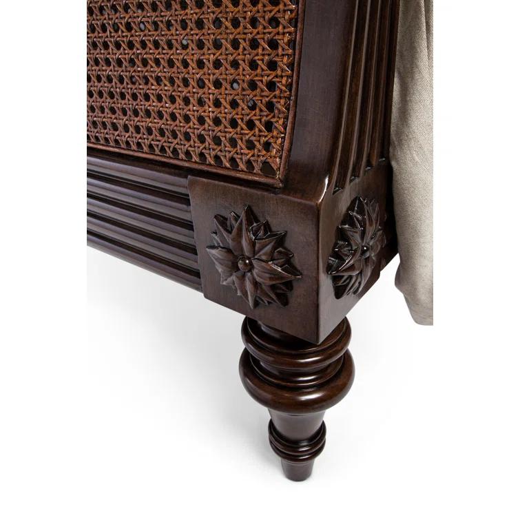 Theodore Alexander Alexa Hampton Solid Wood Sleigh Bed