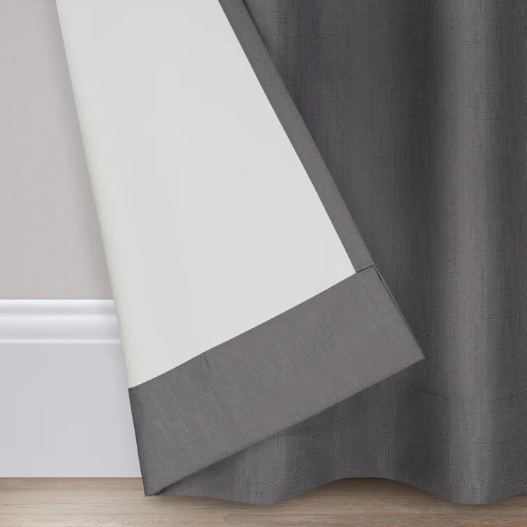 Kendall Polyester Blackout Curtain Single Panel