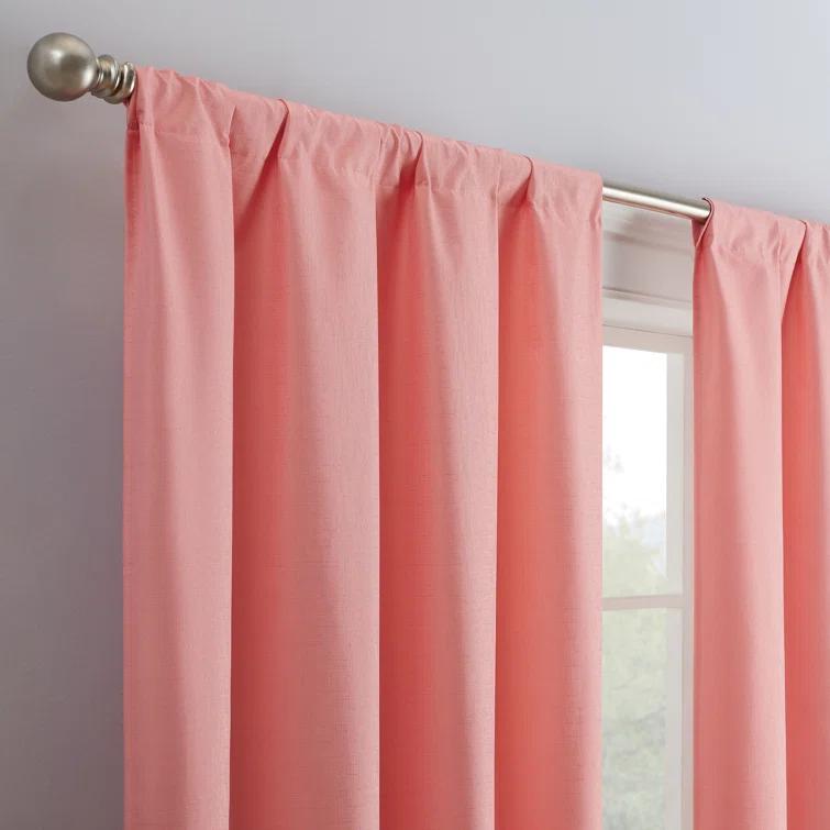 Kendall Polyester Blackout Curtain Single Panel