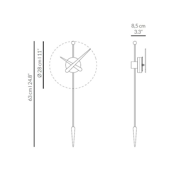 11.02'' Wall Clock