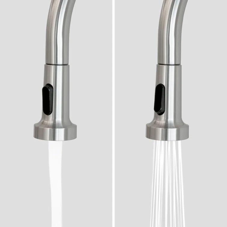 All-In-One 24.1" L x 21.3" W Free Standing Laundry Sink with Faucet