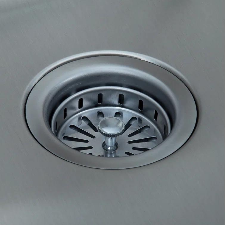 All-In-One 24.1" L x 21.3" W Free Standing Laundry Sink with Faucet