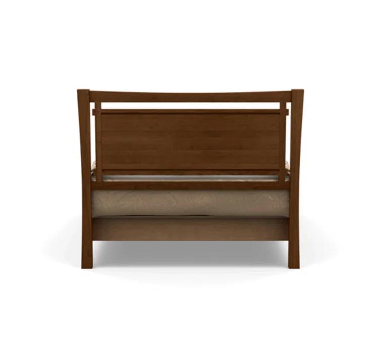 Sand Microfiber Upholstered Full Bed with Storage Drawers