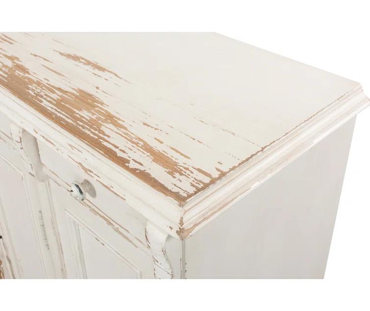 Elegant Transitional White 3-Drawer Sideboard - 51" Width