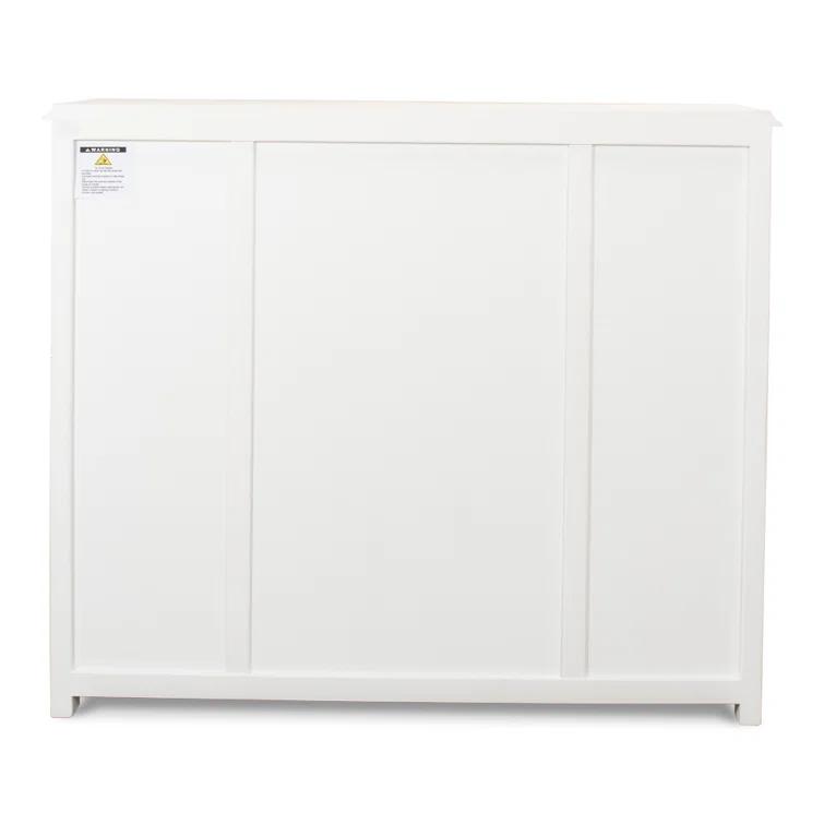Elegant Transitional White 3-Drawer Sideboard - 51" Width