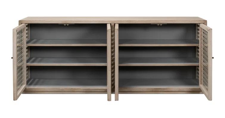 Sarreid Ltd St. Nevis 92'' Solid Wood Sideboard