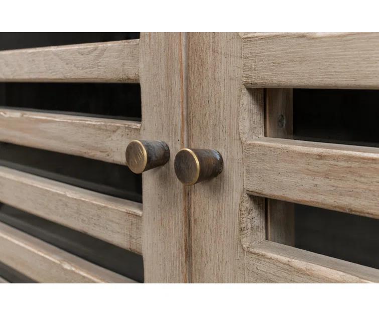 Sarreid Ltd St. Nevis 92'' Solid Wood Sideboard