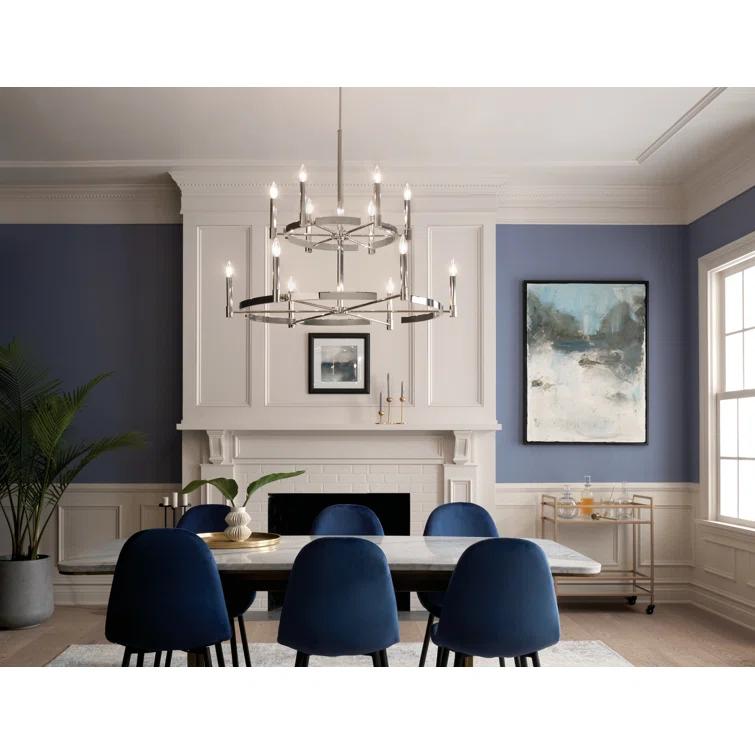 Kichler Lighting Tolani 12 - Light Chandelier in  Black
