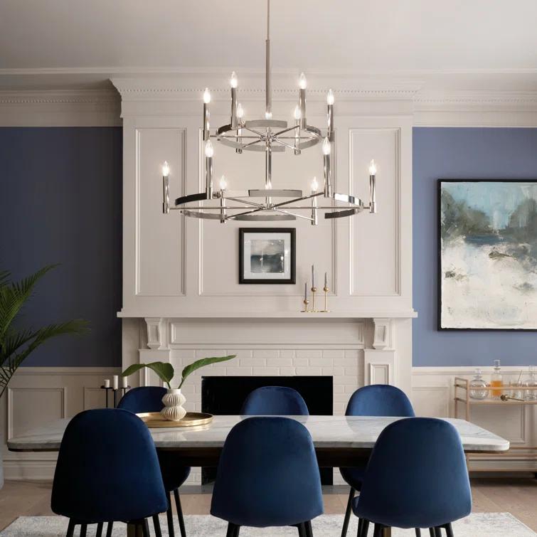 Kichler Lighting Tolani 12 - Light Chandelier in  Black