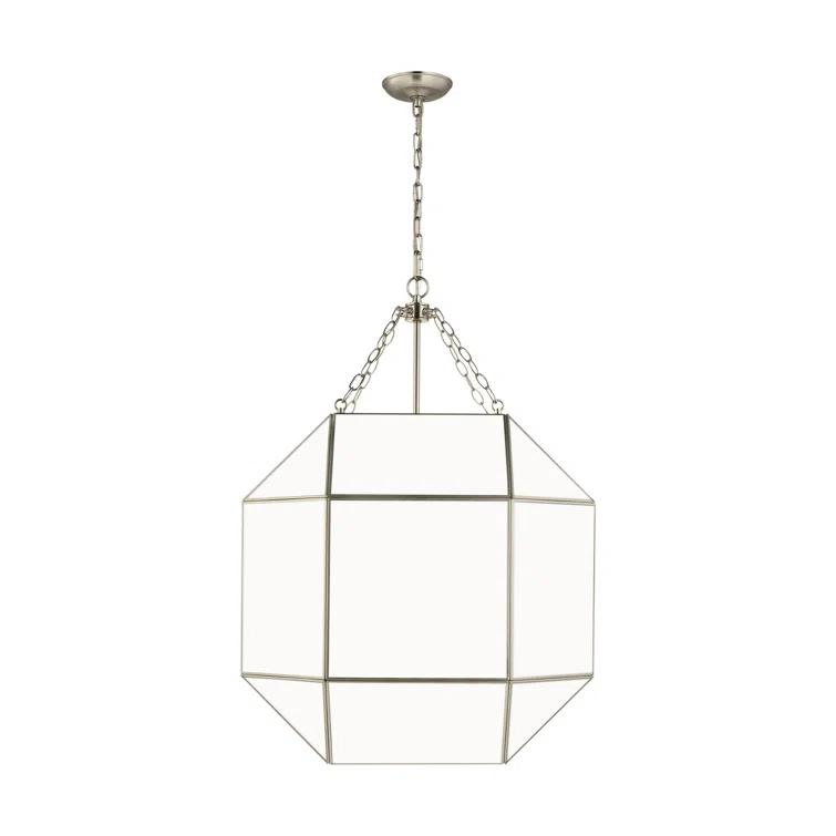 Reid 4 Light Glass Dimmable Pendant