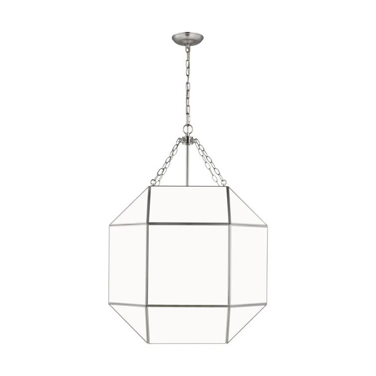 Reid 4 Light Glass Dimmable Pendant