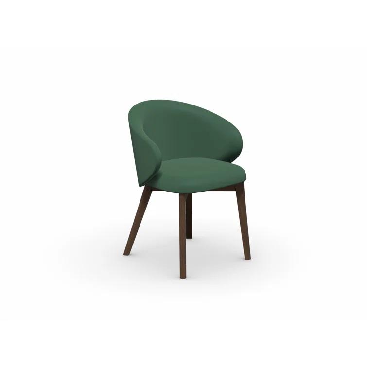 Tuka Upholstered Armchair with Wooden Frame