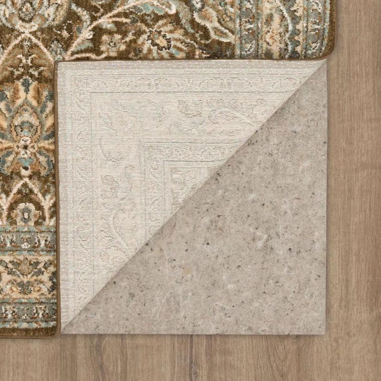 Euphoria Brown/Beige Traditional Floral Area Rug