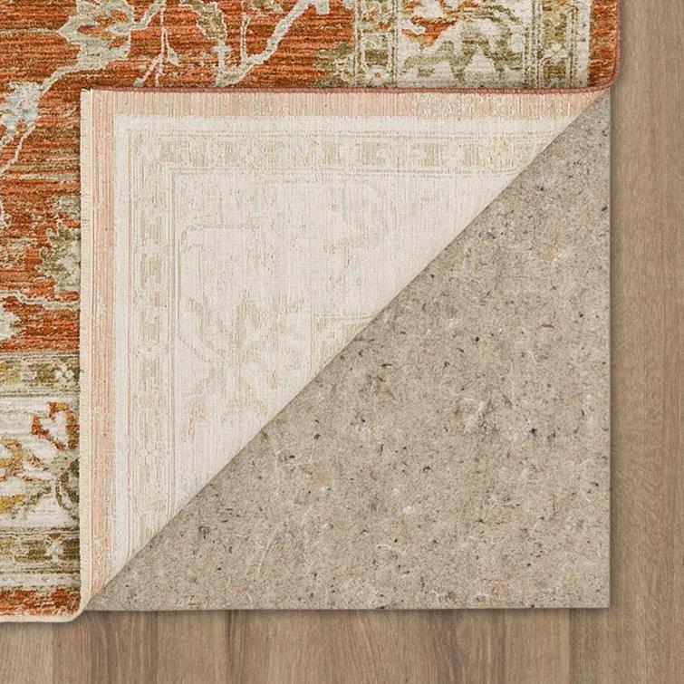 Iznik Oriental Gray/Brown Woven Area Rug