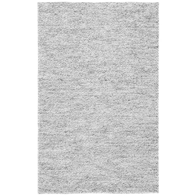 SAFAVIEH Natura Feride Geometric Area Rug, Light Grey/Ivory, 6' x 8'